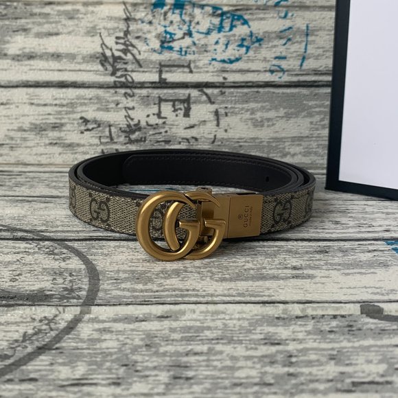 GGMarmont Reversible Thin Leather BeltStyle ‎6594 main image 6